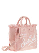 Mc2 Saint Barth Colette Fringed Canvas Bag