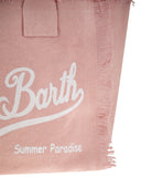 Mc2 Saint Barth Colette Fringed Canvas Bag