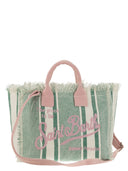 Mc2 Saint Barth Colette Striped Patterned Handbag