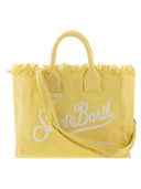 Mc2 Saint Barth Colette Fringed Canvas Bag