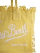Mc2 Saint Barth Colette Fringed Canvas Bag
