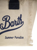 Mc2 Saint Barth Colette Fringed Canvas Bag