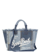 MC2 Saint Barth Colette Denim Patchwork bolso