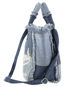 MC2 Saint Barth Colette Denim Patchwork bolso