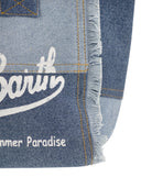 MC2 Saint Barth Colette Denim Patchwork bolso