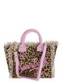 Mc2 Saint Barth Colette Leopard Print Handbag