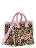 Mc2 Saint Barth Colette Leopard Print Handbag
