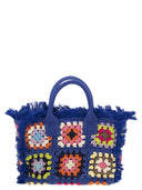MC2 Saint Barth Colette Bold de crochet con parche de flores de crochet
