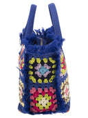 MC2 Saint Barth Colette Bold de crochet con parche de flores de crochet