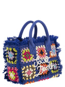 MC2 Saint Barth Colette Bold de crochet con parche de flores de crochet