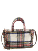 Mc2 Saint Barth Colette Wool Effect Bag With Logo