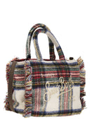 Mc2 Saint Barth Colette Wool Effect Bag With Logo