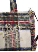 Mc2 Saint Barth Colette Wool Effect Bag With Logo