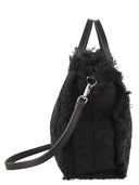 MC2 Saint Barth Colette Wool Effect Bag z logo