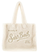 로고가 있는 Mc2 Saint Barth 콜레트 테디 셰르파 핸드백