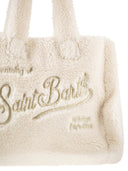로고가 있는 Mc2 Saint Barth 콜레트 테디 셰르파 핸드백