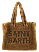 Bolso de mano Teddy Sherpa con logo Colette de Mc2 Saint Barth