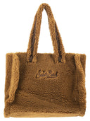 Bolso de mano Teddy Sherpa con logo Colette de Mc2 Saint Barth