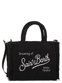 Mc2 Saint Barth Colette Fabric Handbag With Logo