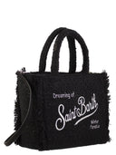 Mc2 Saint Barth Colette Fabric Handbag With Logo