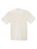 Mc2 Saint Barth Connor T-shirt med ficka och broderi