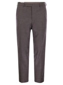 Pt Torino Rebellenwolle und Seidenflanellhose