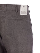 Pt Torino Rebellenwolle und Seidenflanellhose