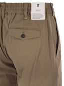 Pt Torino The Rebel Cotton Blend Trousers