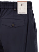 Pt Torino The Rebel Cotton Blend Trousers