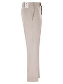 Pt Torino Tailored Trousers In Cotton And Wool Blend