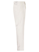 Pt Torino Stretch Cotton Tailored Trousers