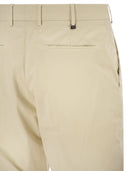Pt Torino Stretch Cotton Tailored Trousers