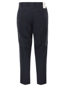 Pt Torino Stretch Cotton Tailored Trousers