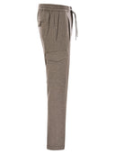 Pt Torino Virgin Wool Cargo Jogger Trousers