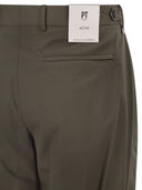 Pt Torino Active Stretch Technical Cotton Trousers