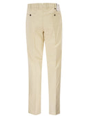 Pt Torino Stretch Cotton Tailored Trousers