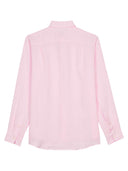 Vilebrequin Plain Linen Shirt With Chest Pocket