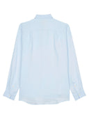 Vilebrequin Plain Linen Shirt With Chest Pocket