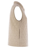 Fabiana Filippi Quilted Yarn And Sequin Waistcoat