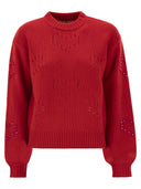 Mc2 Saint Barth Danya Sweater With Heart Pattern