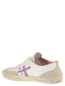 Premiata David 8097 Leather And Suede Trainers