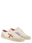 Premiata David 8097 Leather And Suede Trainers