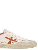 Premiata David 8097 Leather And Suede Trainers