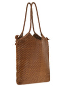 Dragon Minga Tote Woven Leather Bag