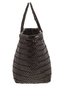 Dragon Triple Jump Small Woven Leather Bag