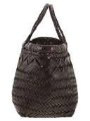 Dragon Triple Jump Small Woven Leather Bag
