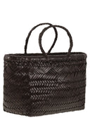 Dragon Triple Jump Small Woven Leather Bag