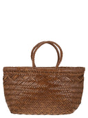 Dragon Dreisprung kleiner gewebter Ledertasche