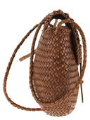 Dragon Mini City Bag Woven Leather Bag