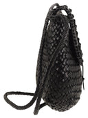 Dragon Medium City Bag gewebte Ledertasche